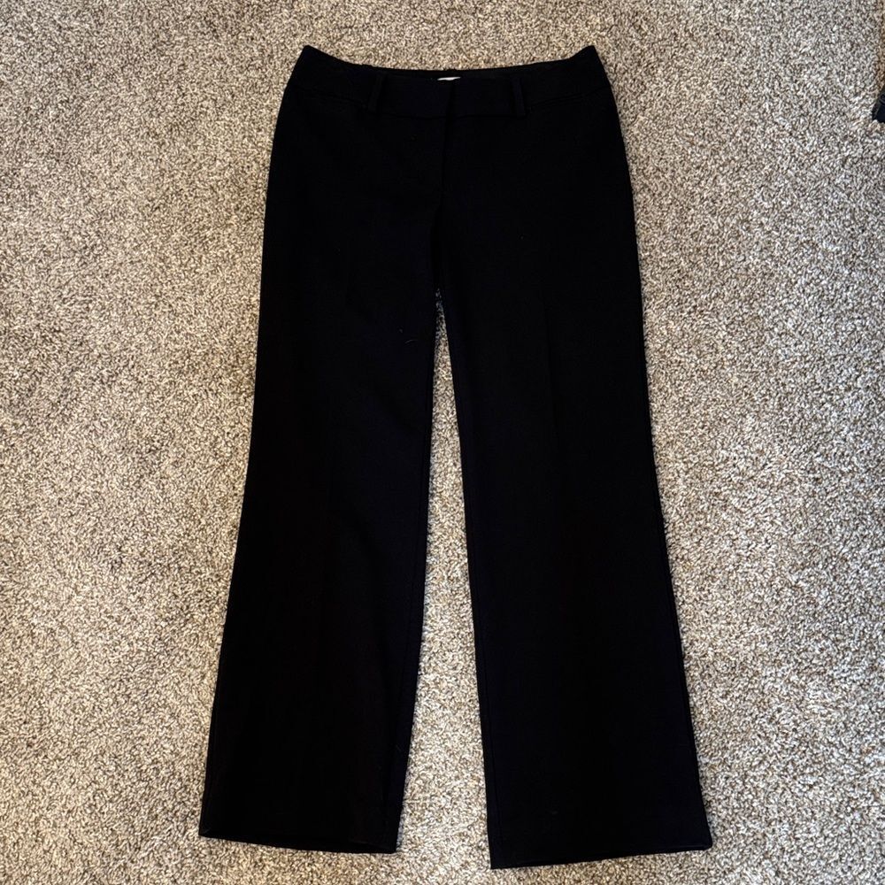 LOFT Black Boot Cut Pants